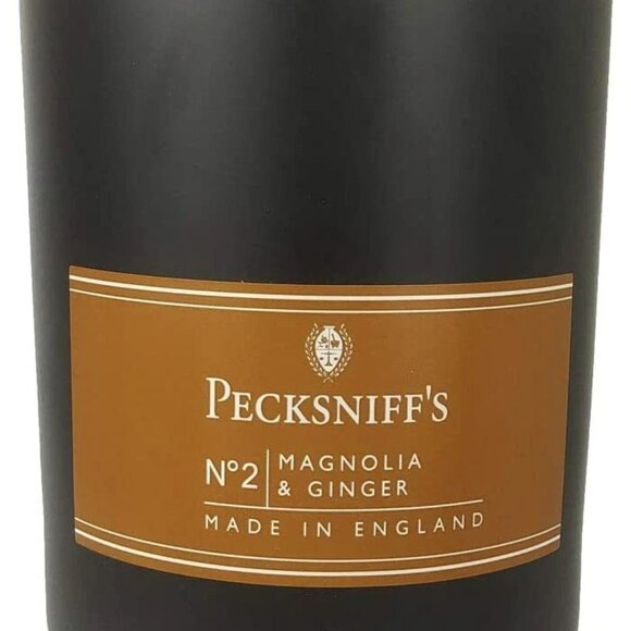 Pecksniff's Magnolia & Ginger Candle 3.5 Oz. With Metal Lid From England - Picture 3 of 5